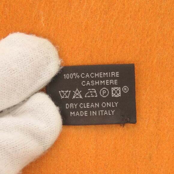 HERMES Authentic Orange Scarf